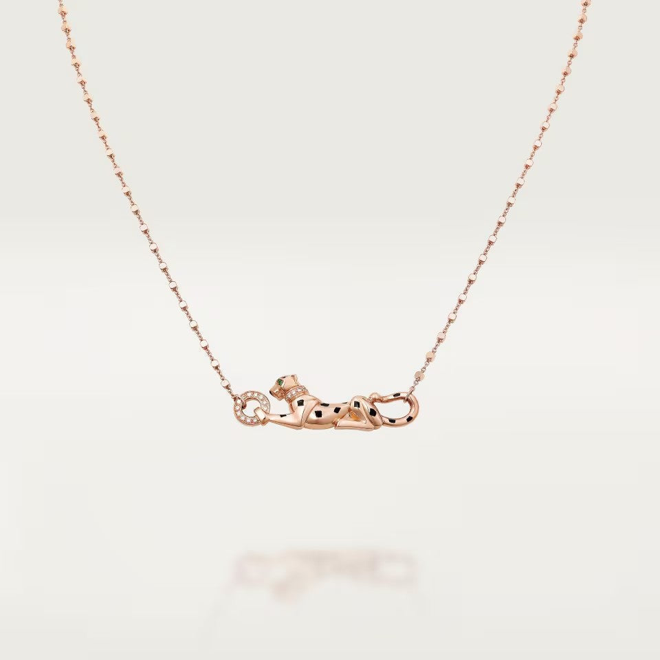 [Camiery] PANTHERE FULL DIAMOND NECKLACE