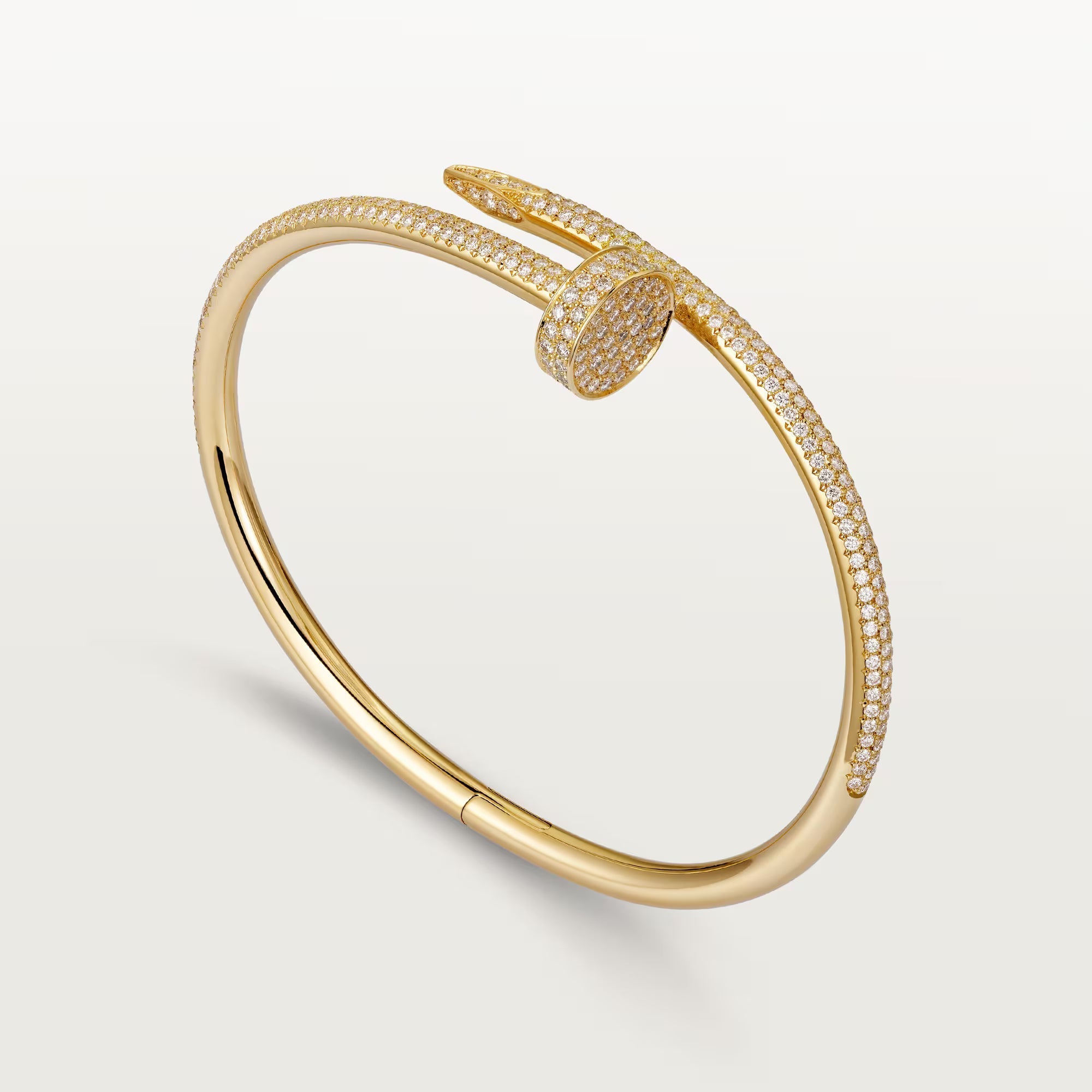 [Camiery] CT JUSTE BRACELET 3.5MM FULL DIAMOND GOLD