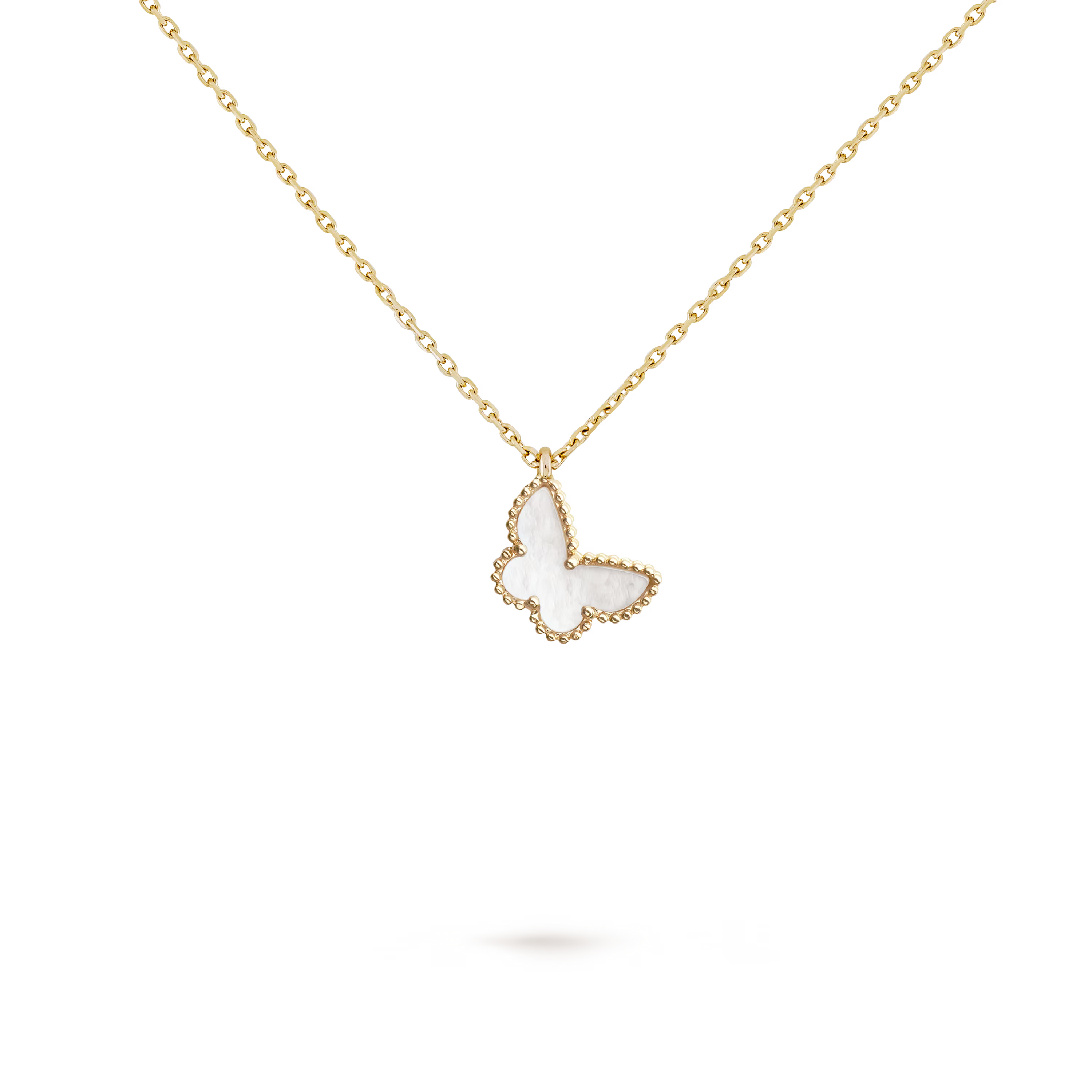 [Camiery] BUTTERFLY WHITE MOP BUTTERFLY NECKLACE