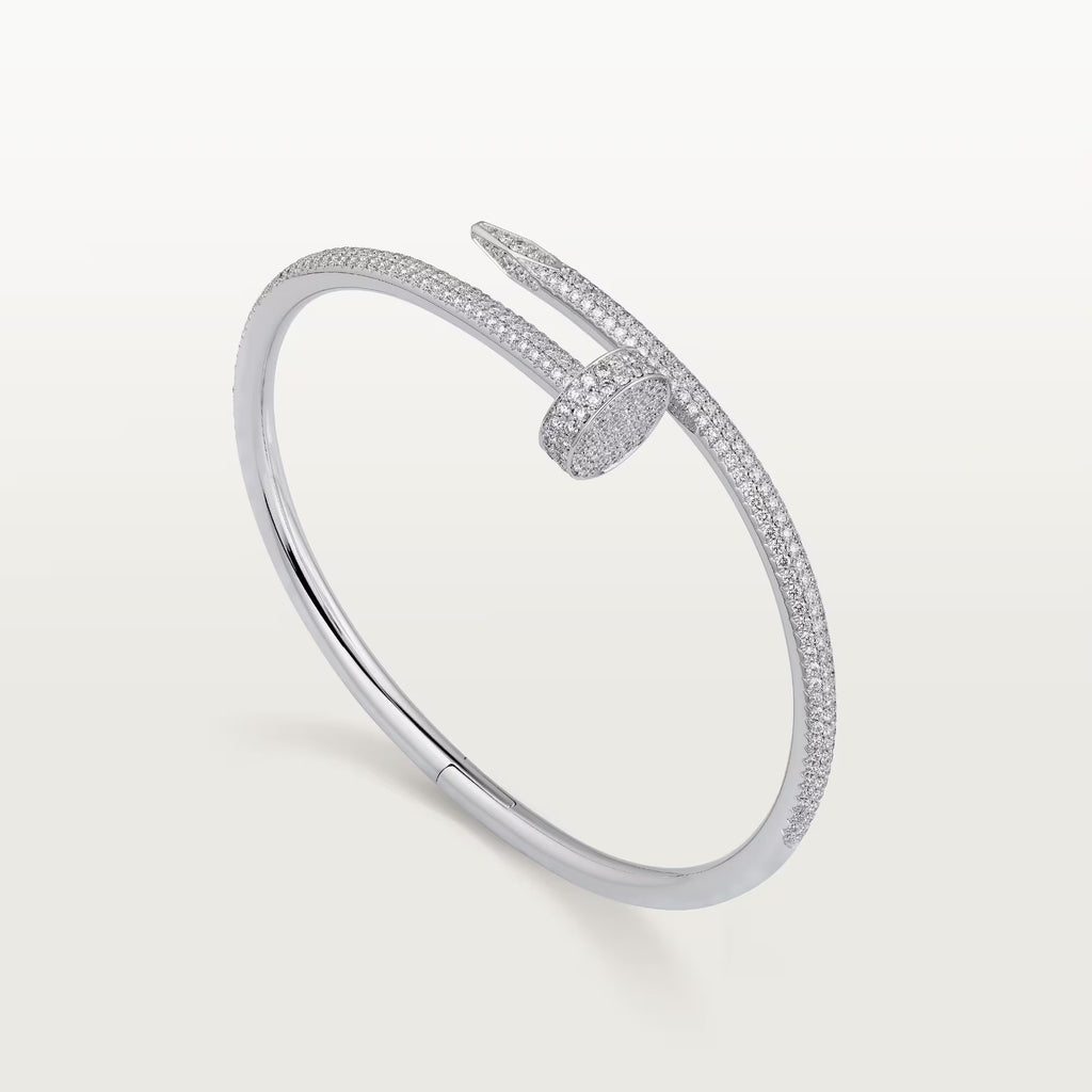 [Camiery] CT JUSTE BRACELET 3.5MM FULL DIAMOND WHITE GOLD