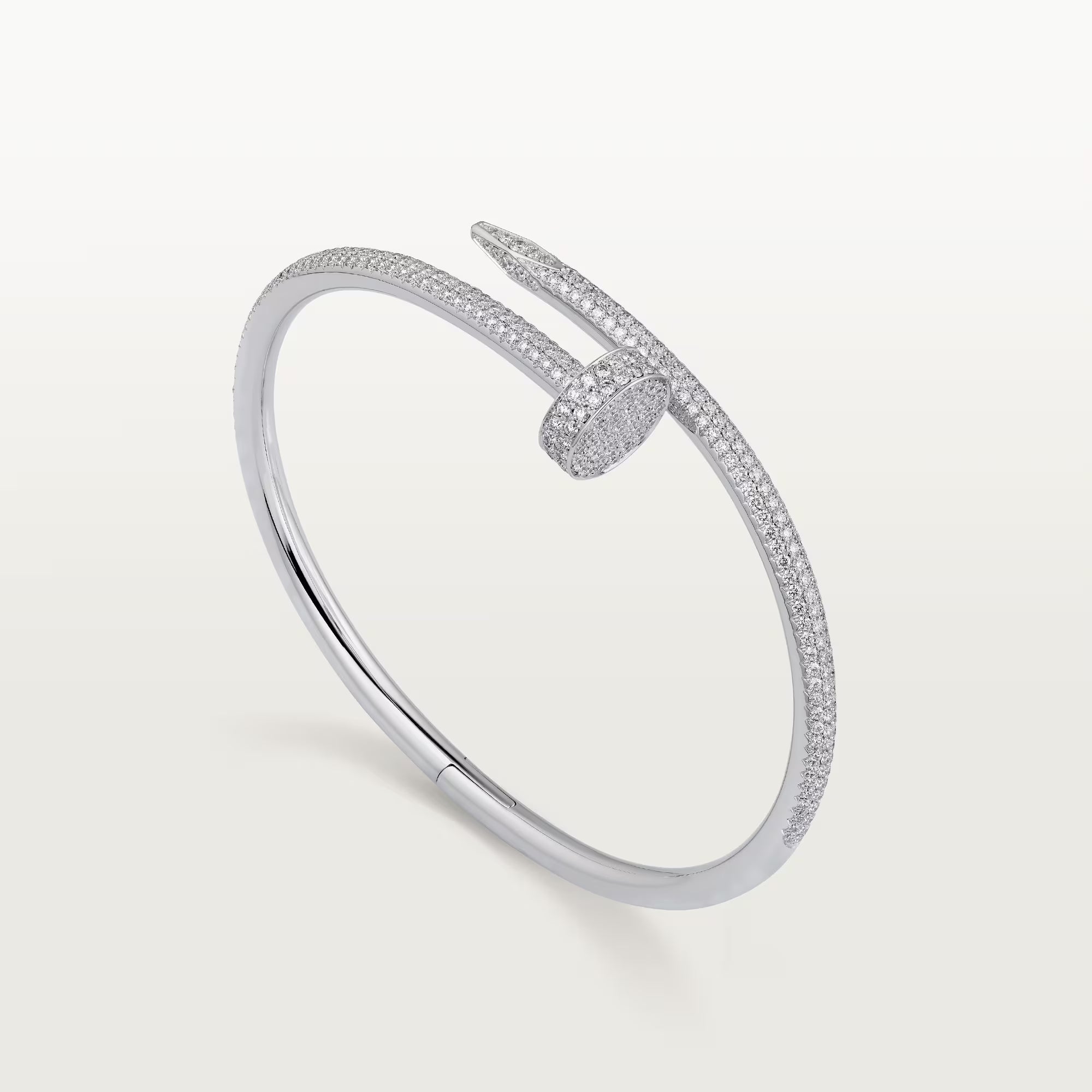 [Camiery] CT JUSTE BRACELET 3.5MM FULL DIAMOND WHITE GOLD
