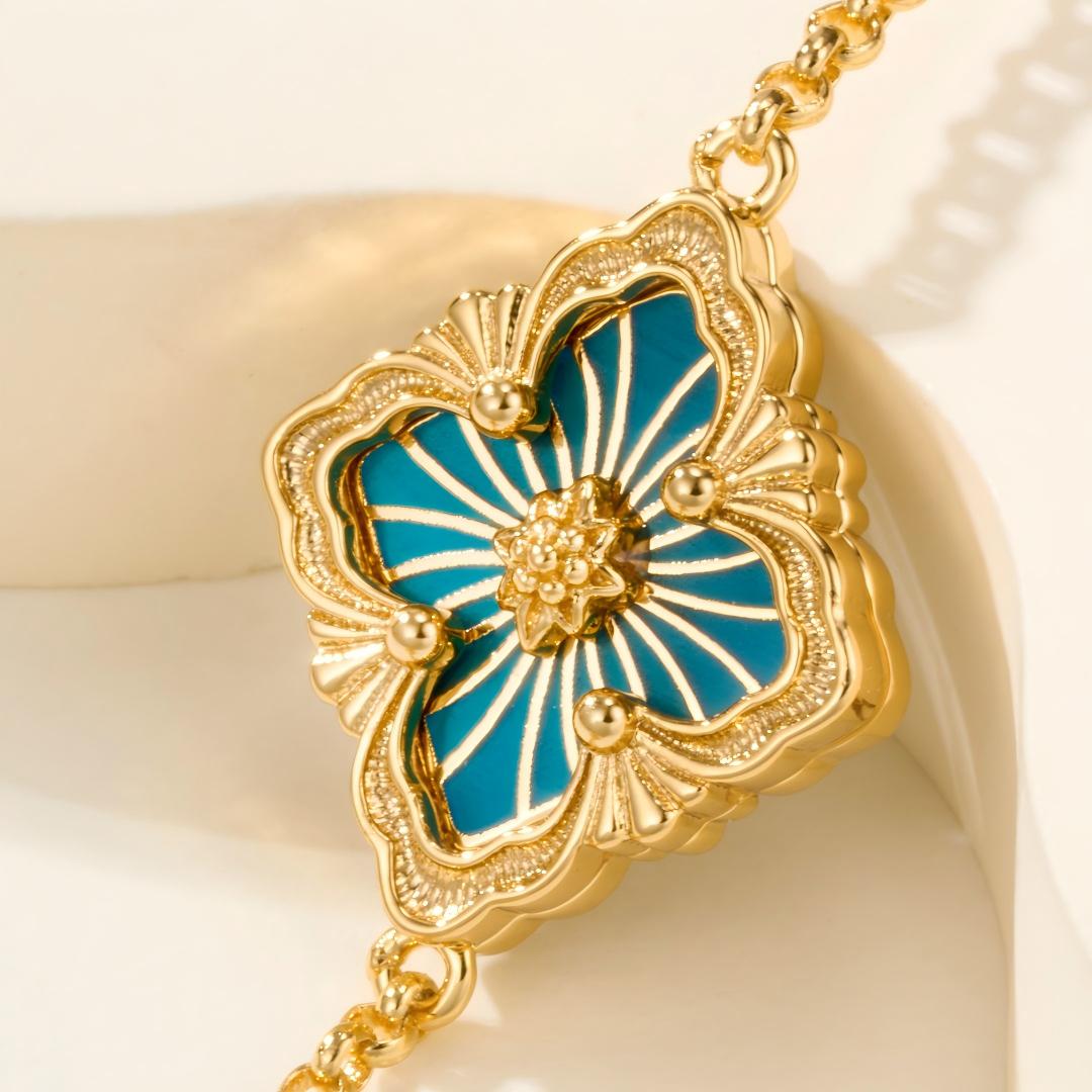 [Camiery] OPERA TULLE ENAMEL BRACELET