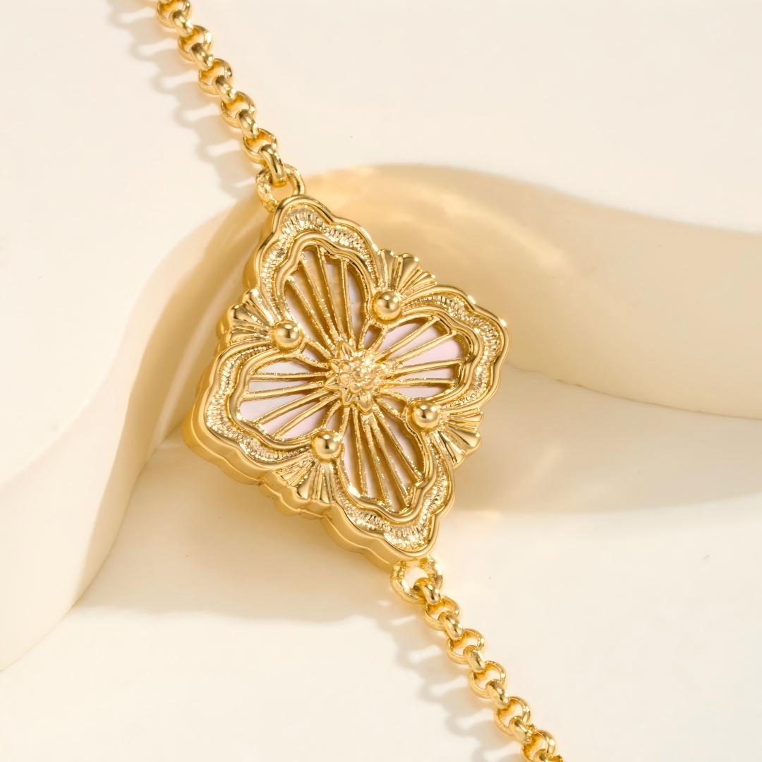 [Camiery] OPERA TULLE ENAMEL BRACELET