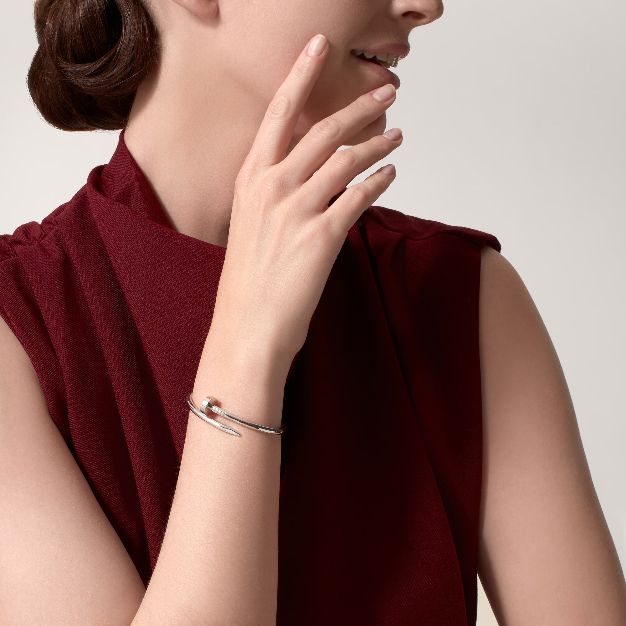 [Camiery] CT JUSTE BRACELET 3.5MM WHITE GOLD