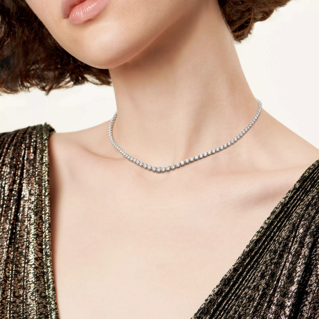 [Camiery] TF Aurora Graduated Diamond Necklace