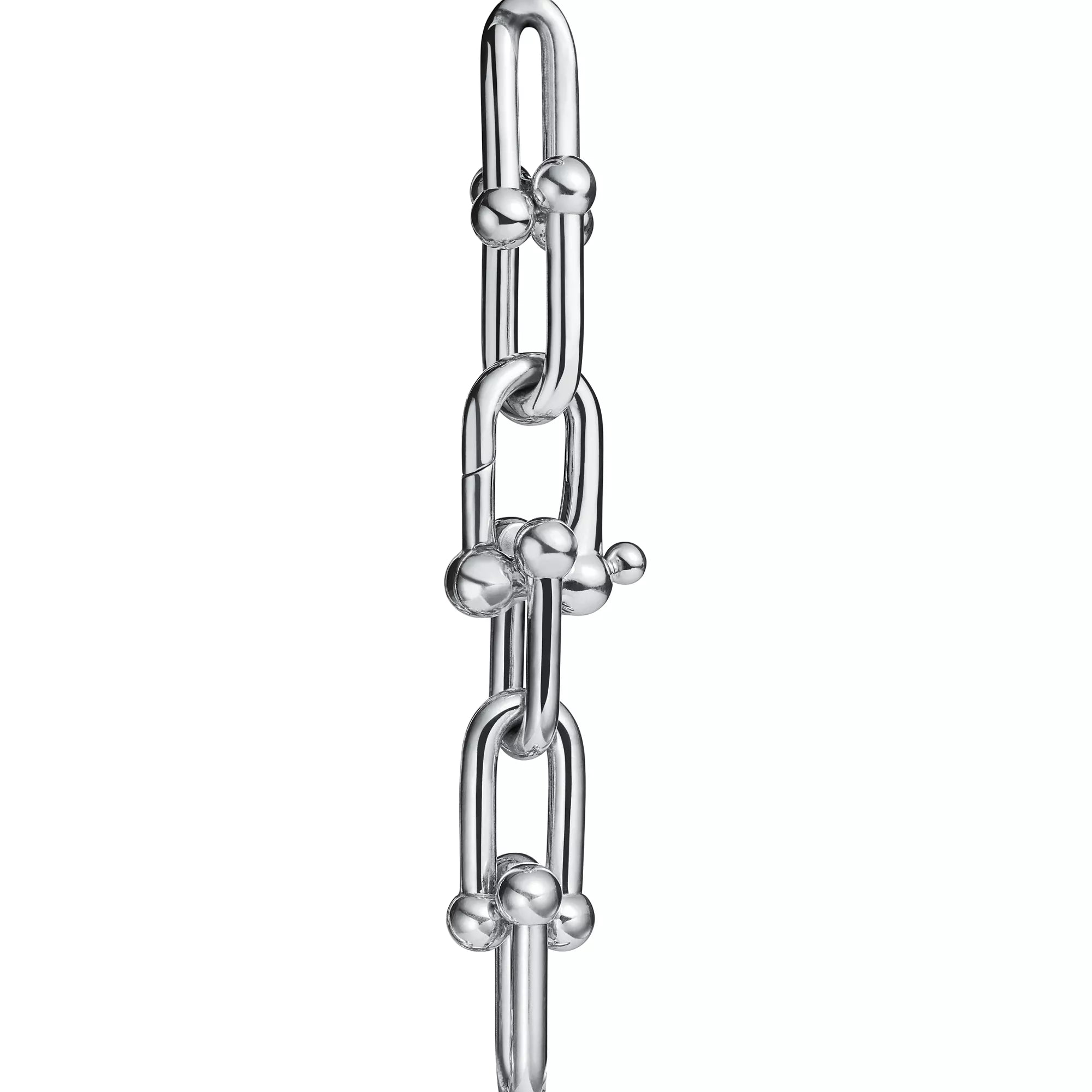 [Camiery] TF Pulse Bracelet - Large Link (White Gold)
