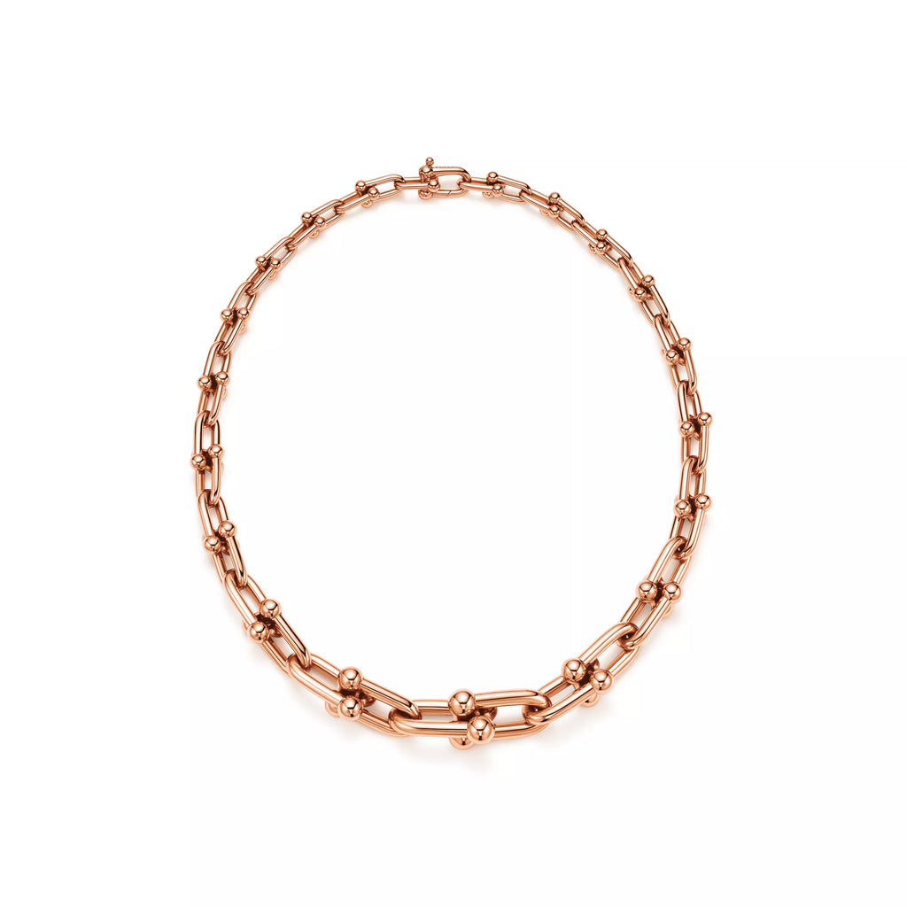 [Camiery] TF Pulse Necklace - Graduated Link (Rose Gold)