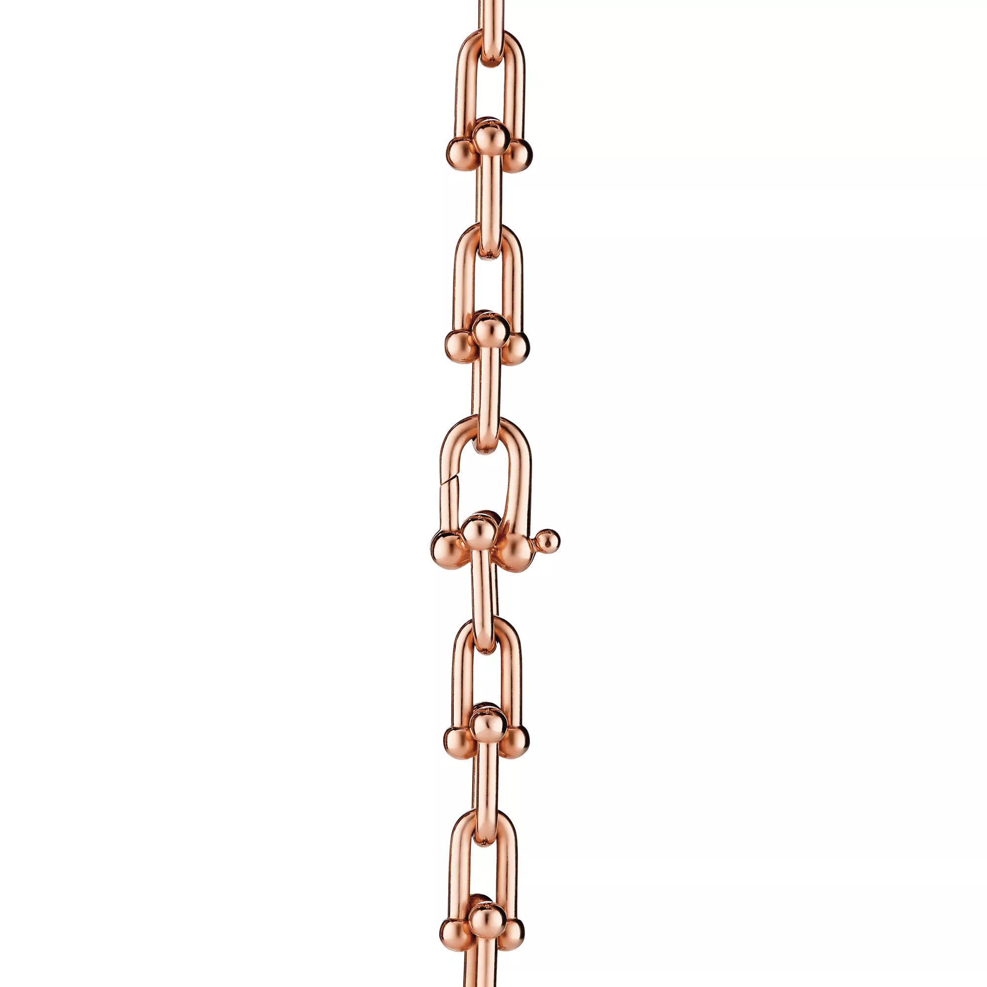 [Camiery] TF Pulse Necklace - Graduated Link (Rose Gold)