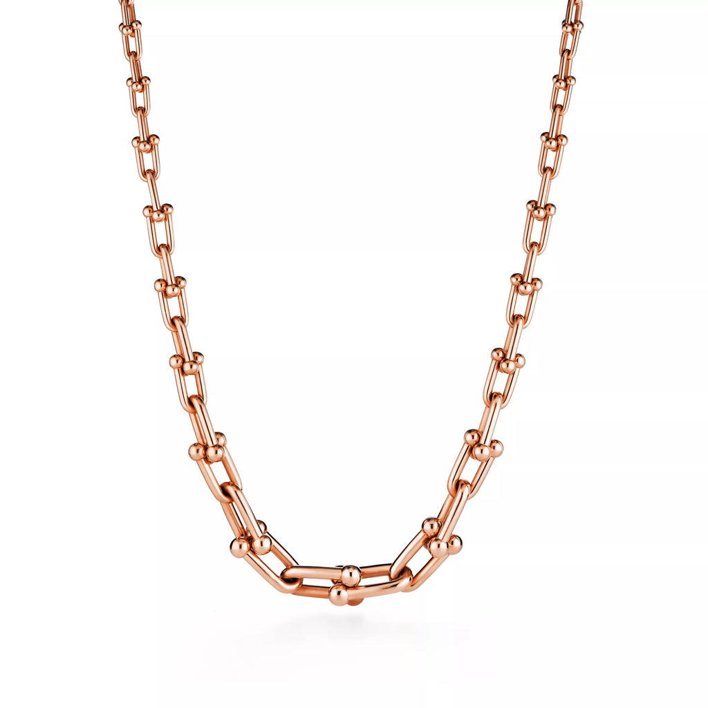 [Camiery] TF Pulse Necklace - Graduated Link (Rose Gold)