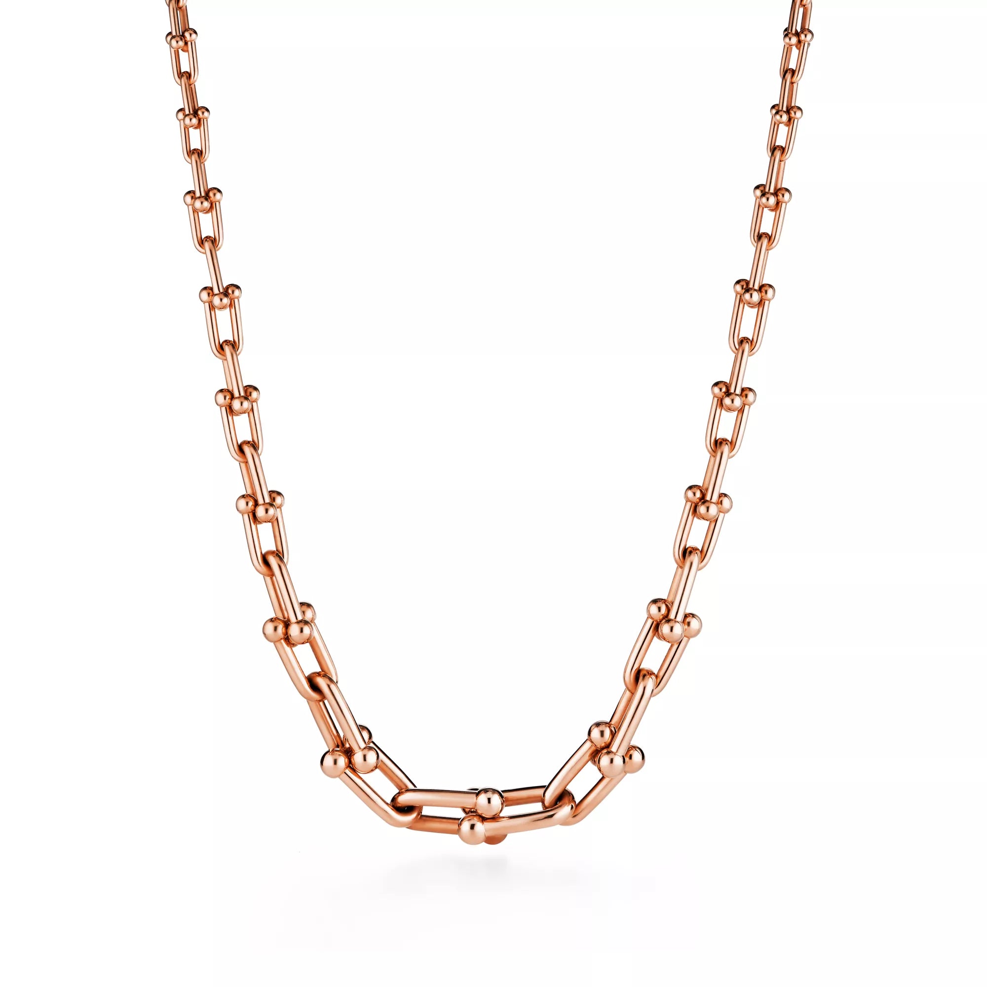 [Camiery] TF Pulse Necklace - Graduated Link (Rose Gold)