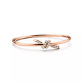 [Camiery] TF Lucent Bracelet - Diamond Wire Bangle (Rose Gold)