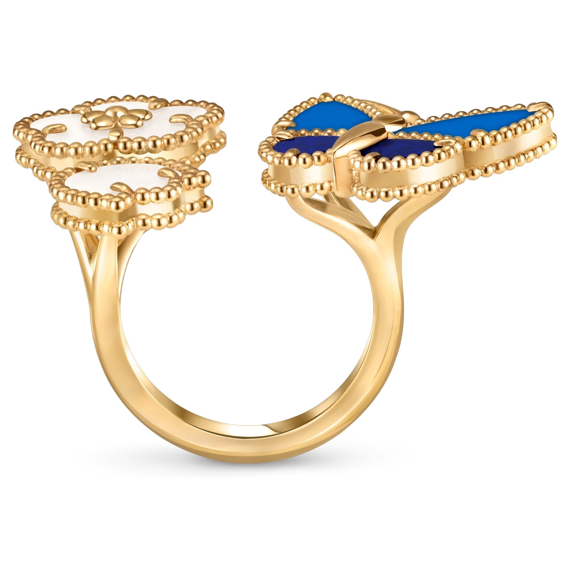 [Camiery] LUCKY SPRING BUTTERFLY OPEN-FACE RINGS