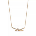 [Camiery] TF Lucent Necklace - Bangle with Diamonds (Yellow Gold)