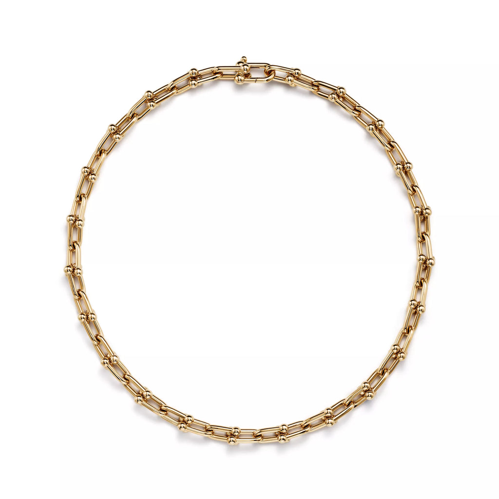 [Camiery] TF Pulse Necklace - Medium Link (Yellow Gold)