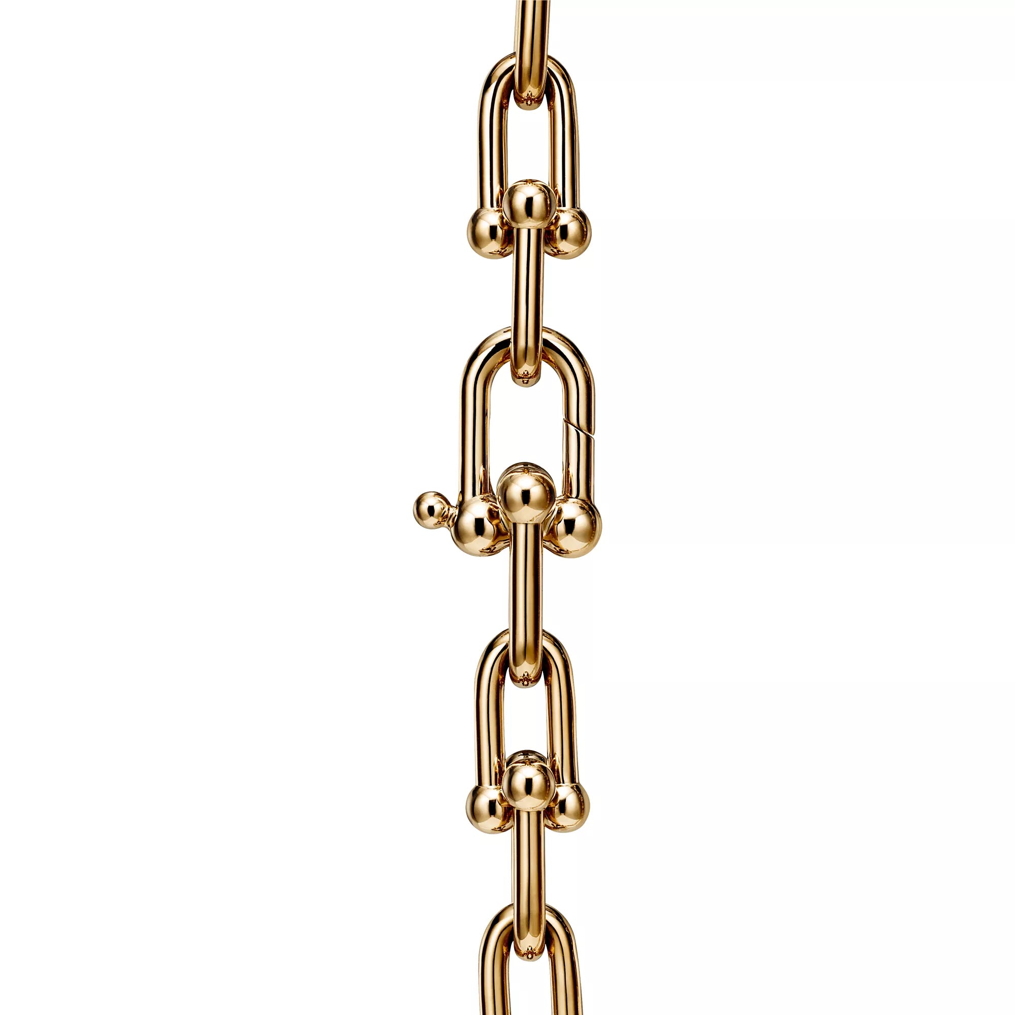 [Camiery] TF Pulse Necklace - Medium Link (Yellow Gold)