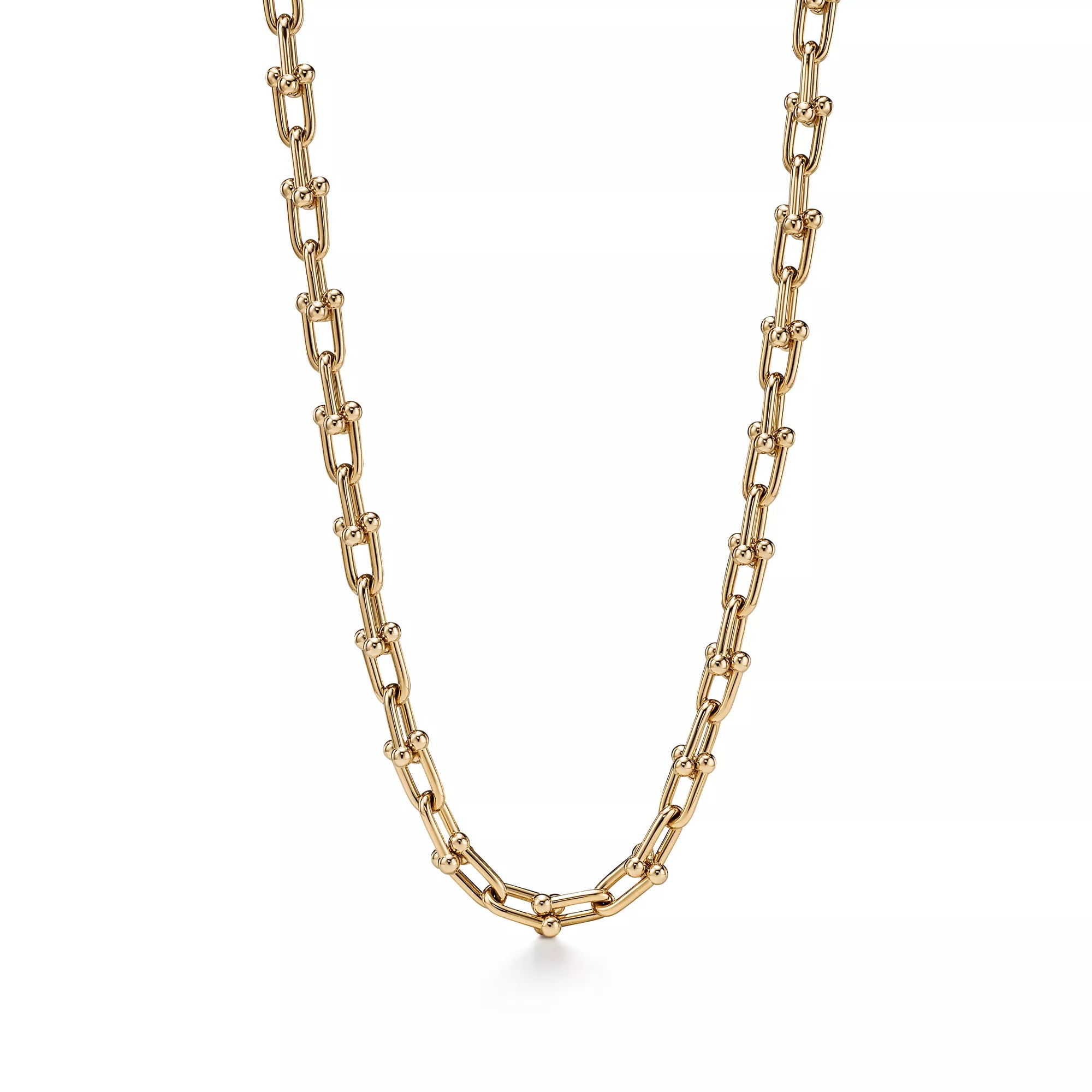 [Camiery] TF Pulse Necklace - Medium Link (Yellow Gold)