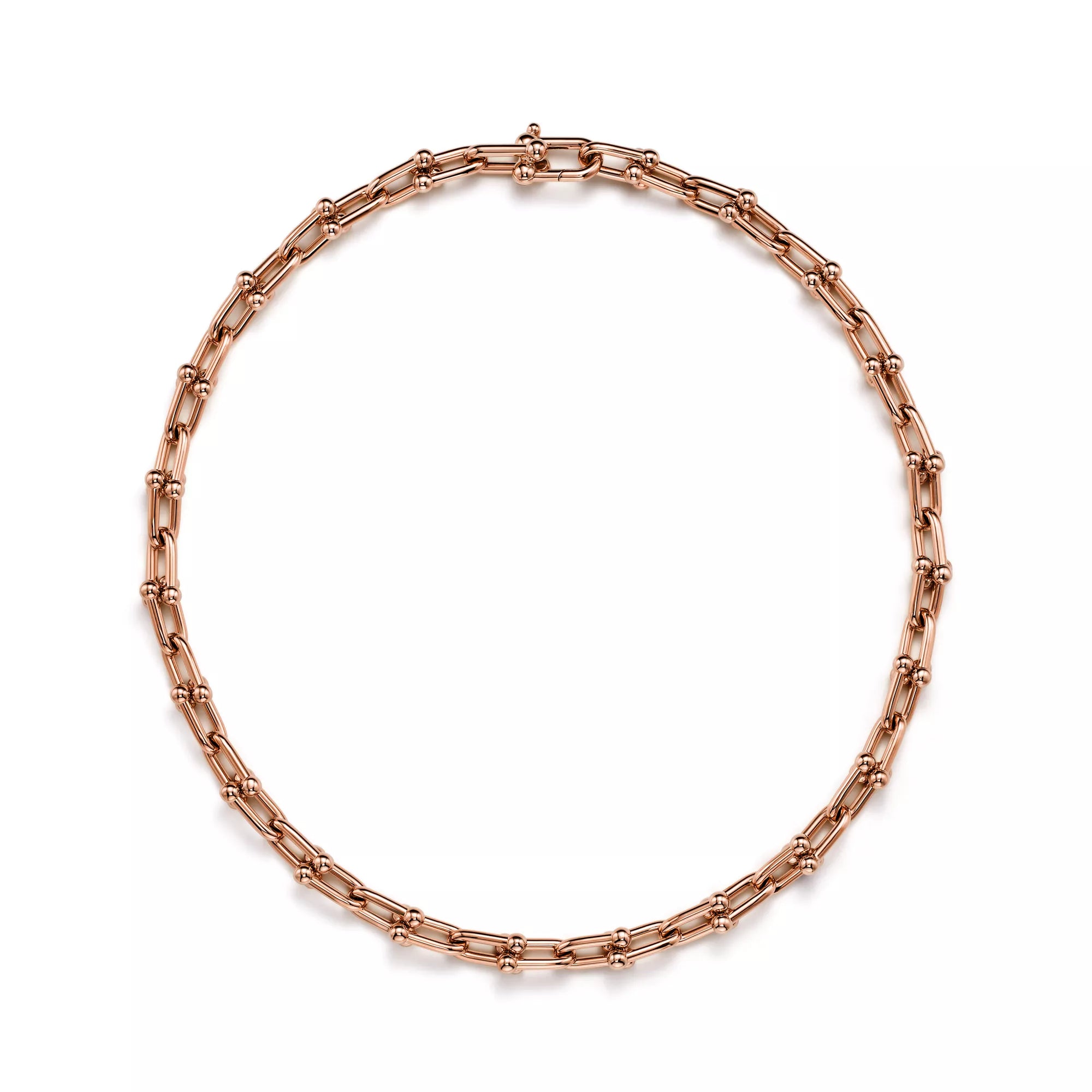 [Camiery] TF Pulse Necklace - Medium Link (Rose Gold)