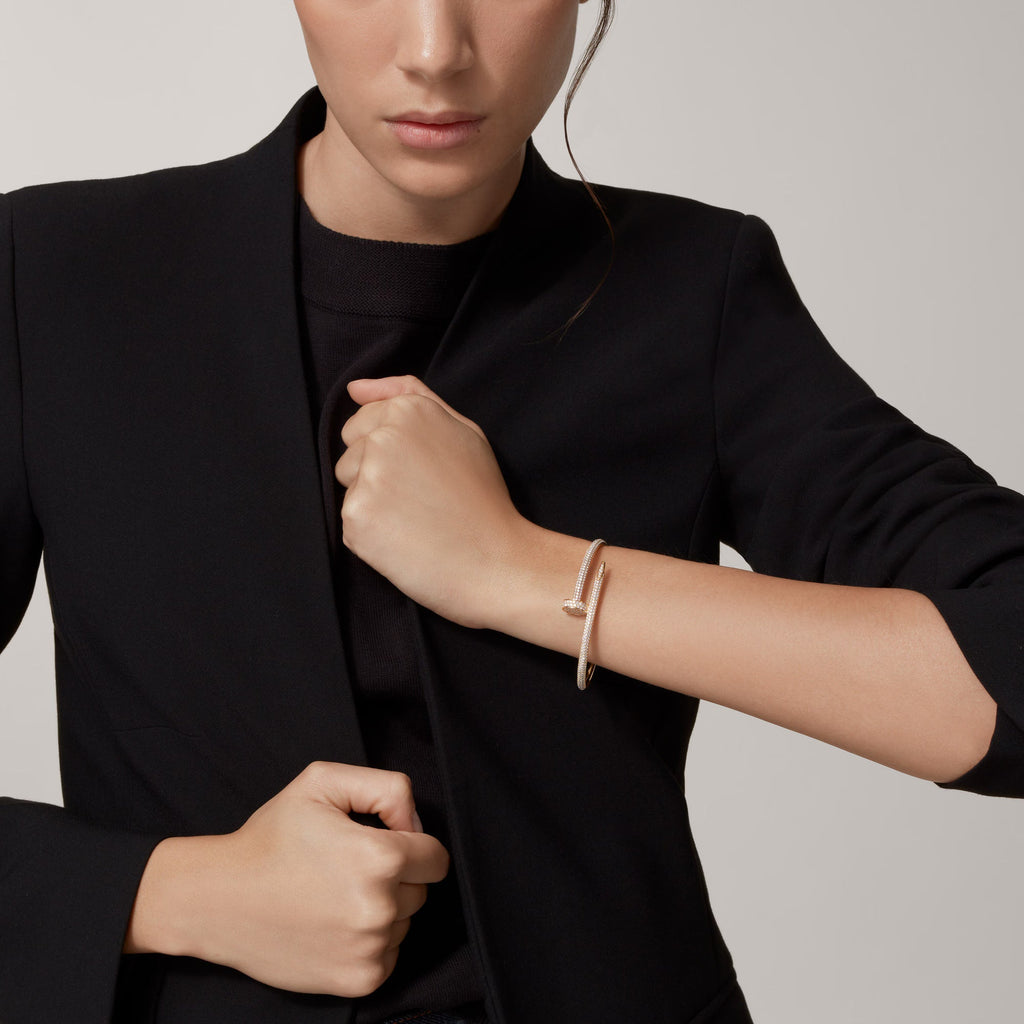 [Camiery] CT JUSTE BRACELET 3.5MM FULL DIAMOND GOLD