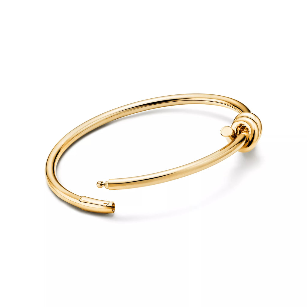 [Camiery] TF Lucent Bracelet - Wire Bangle in Yellow Gold