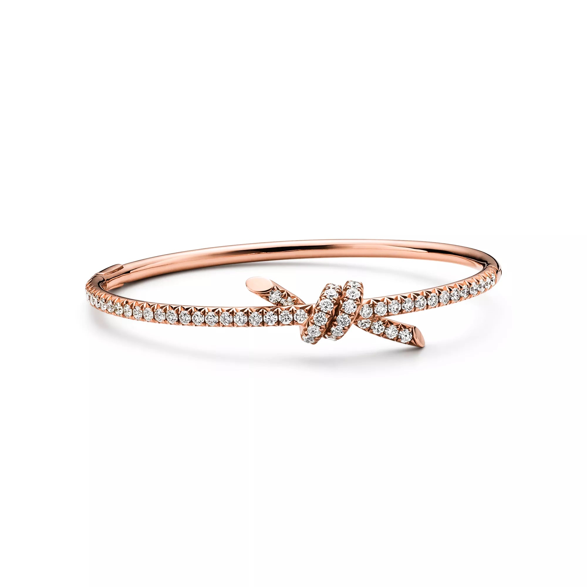 [Camiery] TF Lucent Bracelet - Bangle with Diamonds (Rose Gold)