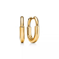[Camiery] TF Lock Earrings - Yellow Gold, Small