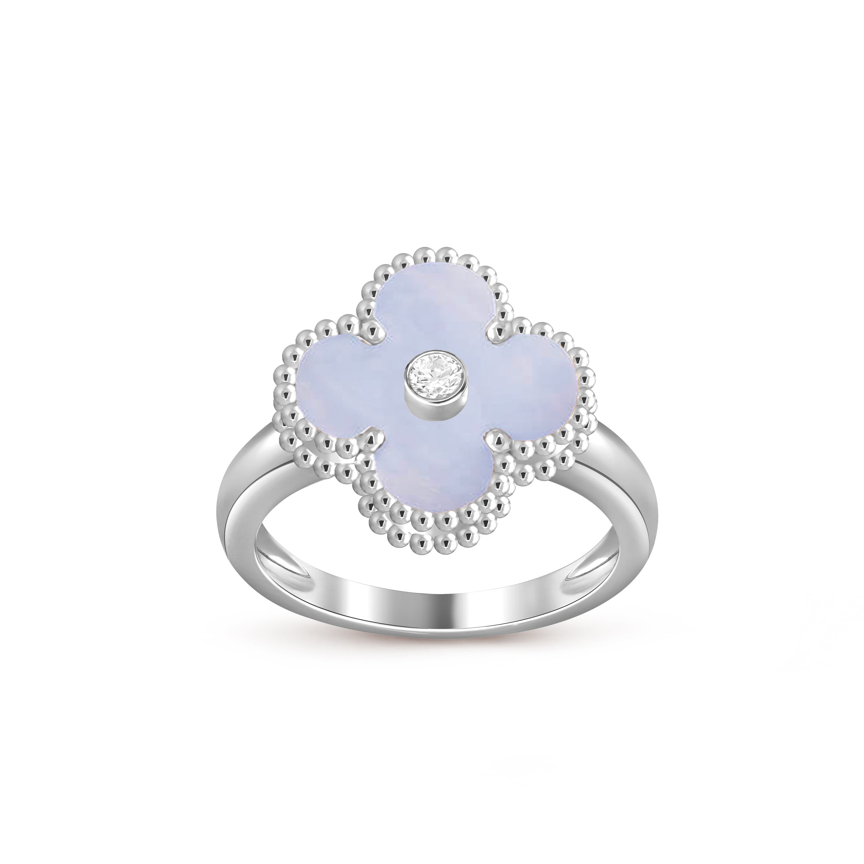 [Camiery]CLOVER SILVER DIOMND RING COLLECTION