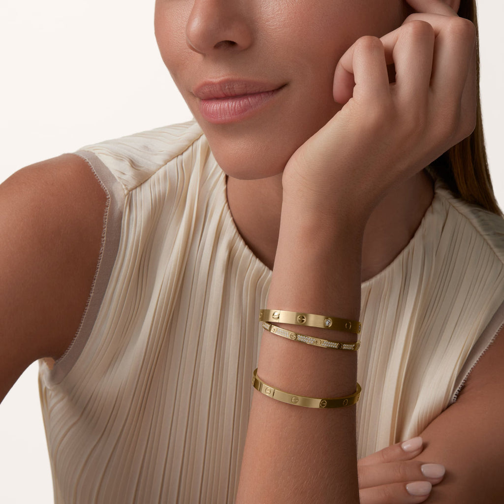 [Camiery] CT LOVE BRACELET 4.8MM GOLD