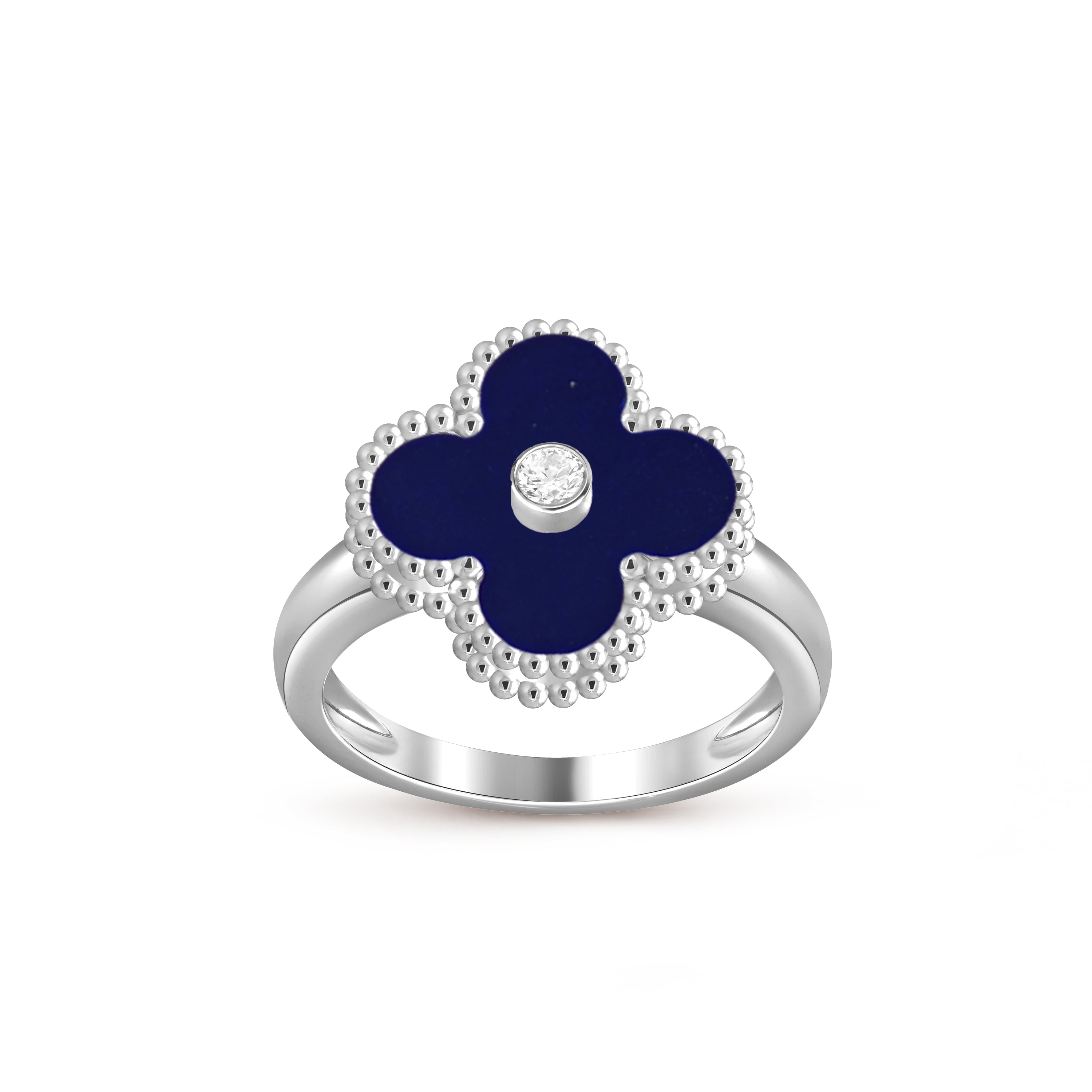 [Camiery]CLOVER SILVER DIOMND RING COLLECTION