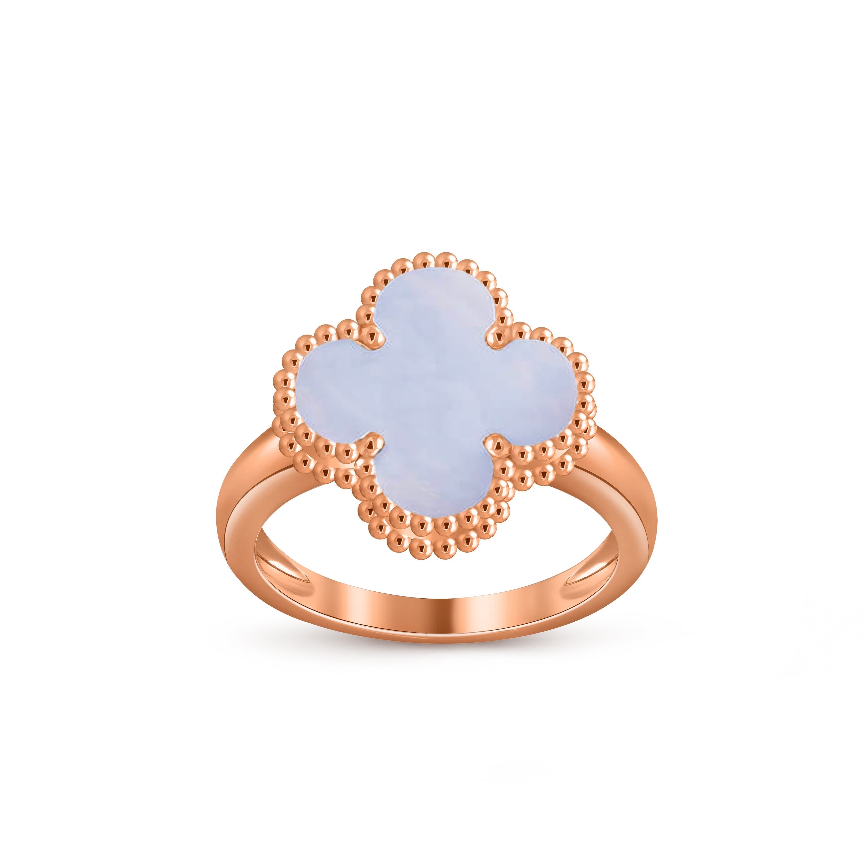 [Camiery]CLOVER RING ROSE GOLD COLLECTION