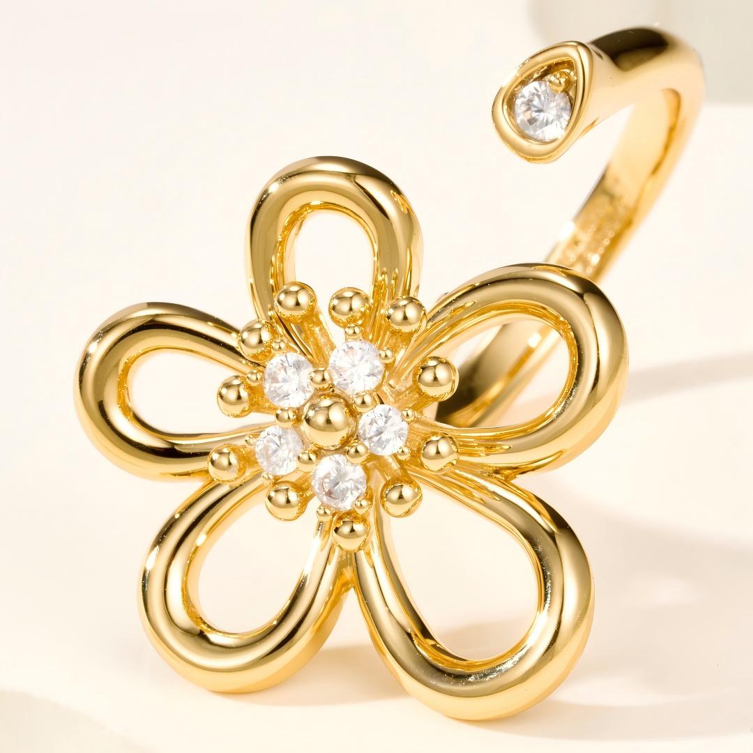 [Camiery] Flowerlace Between the Finger ring