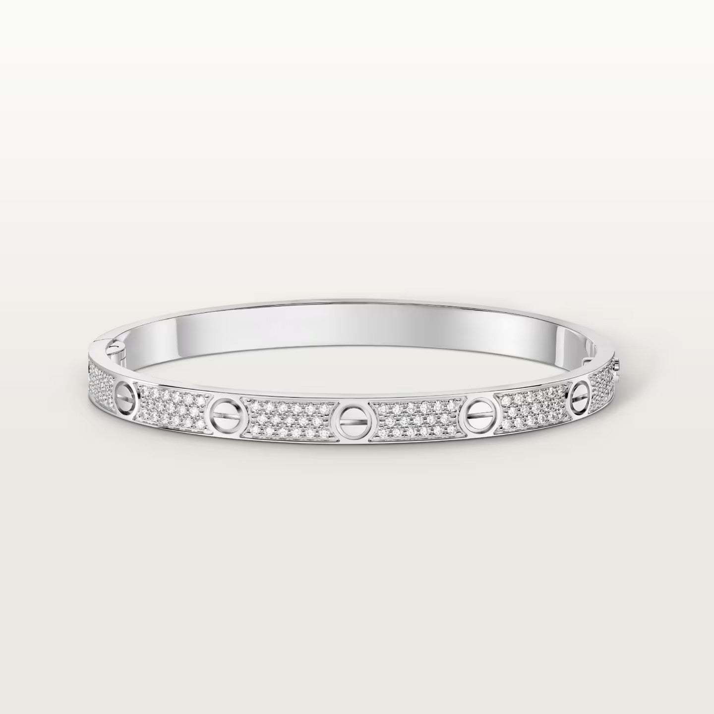[Camiery] LOVE BRACELET 4.8MM DIAMOND-PAVED