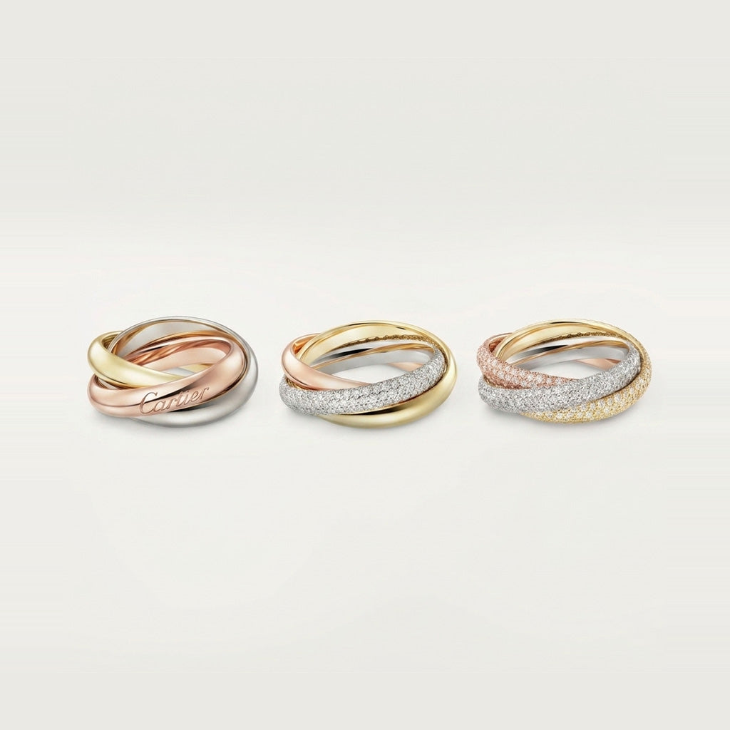 [Camiery] TRINITY 3.2MM RING COLLECTION