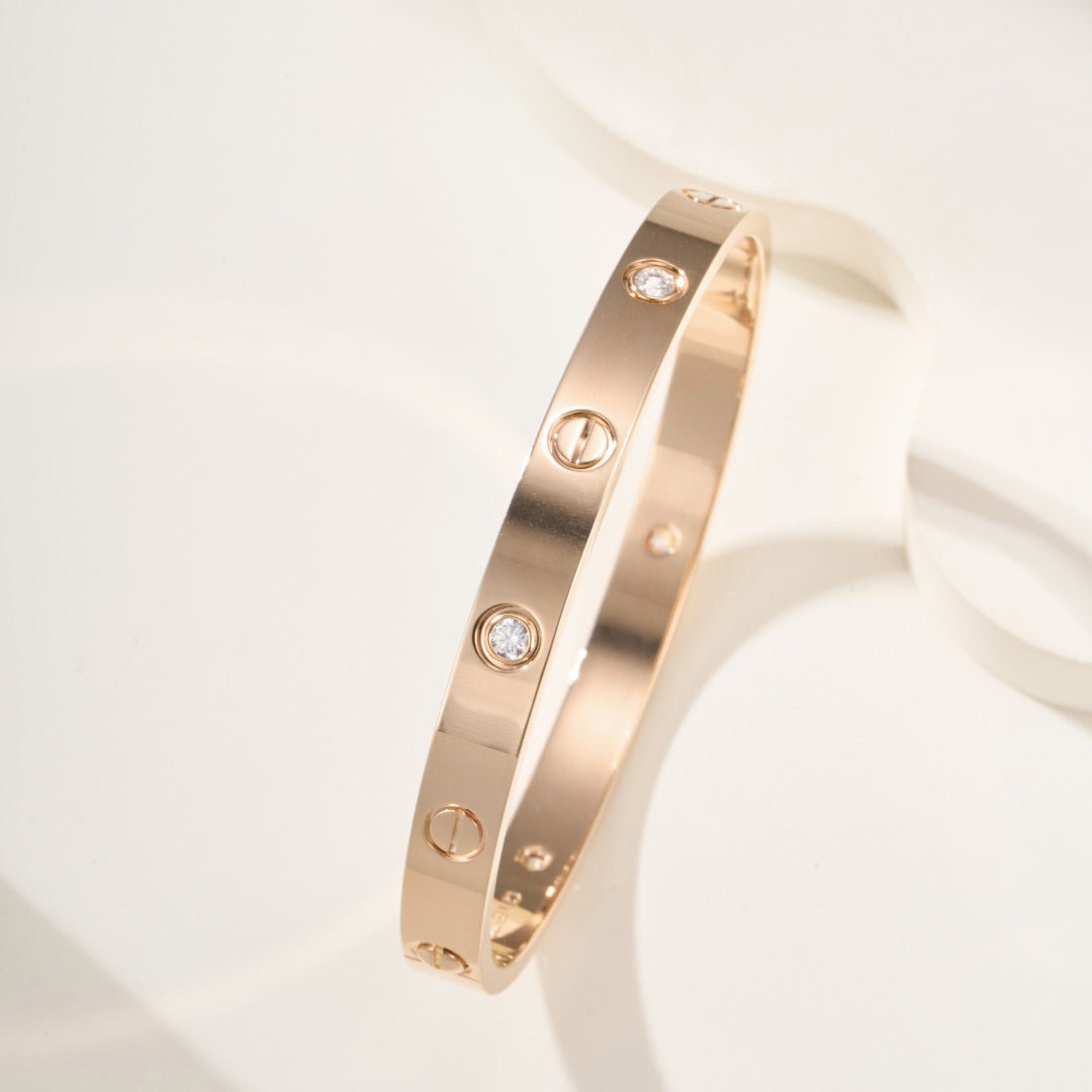 [Camiery] LOVE BRACELET 6.1MM 4 DIAMONDS
