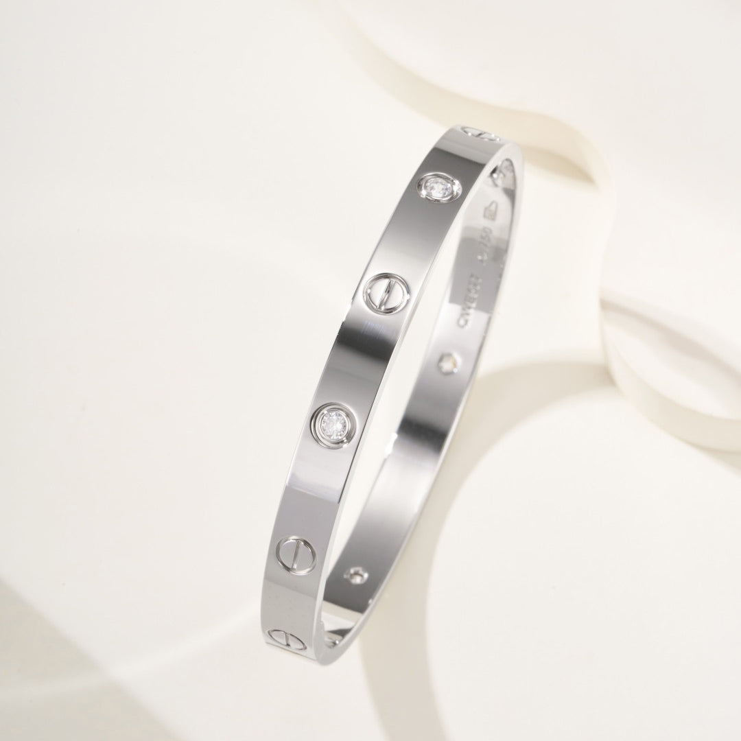 [Camiery] LOVE BRACELET 6.1MM 4 DIAMONDS