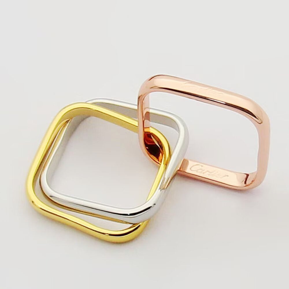 [Camiery] TRINITY 3.5MM CUSHION RING COLLECTION