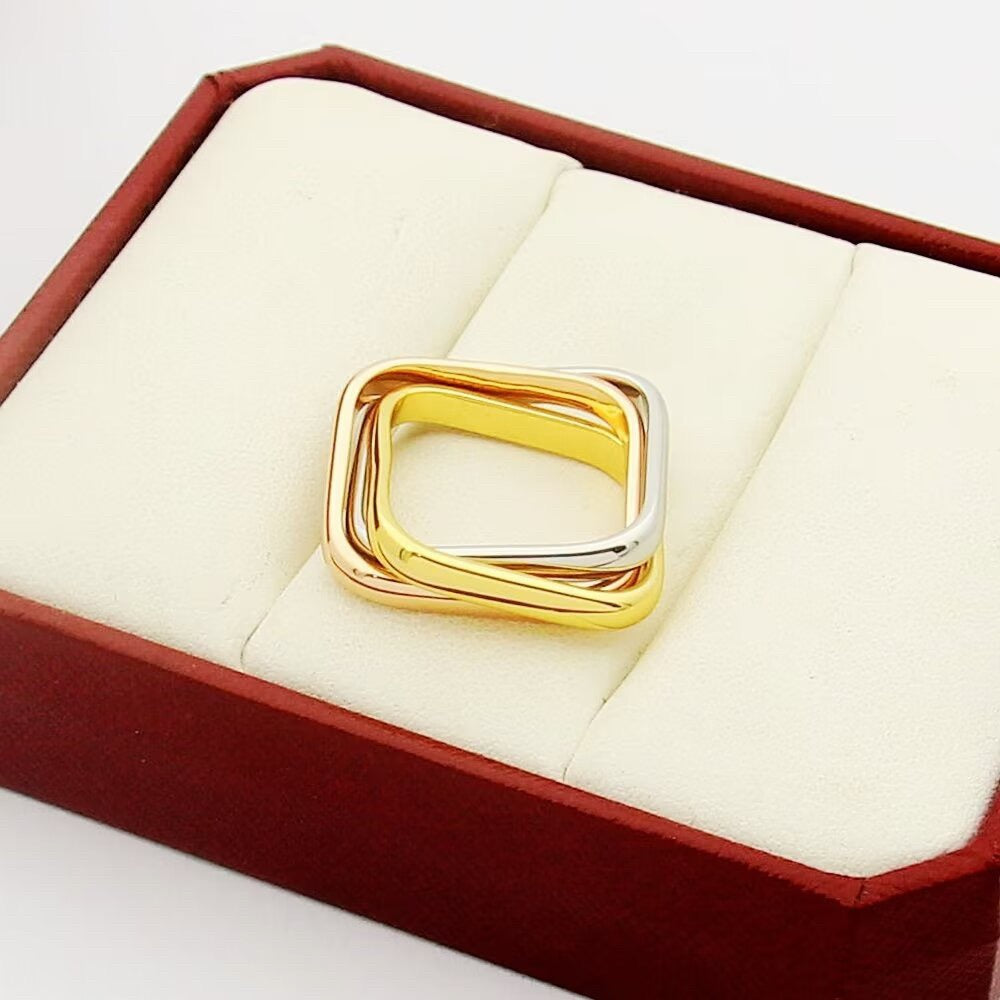[Camiery] TRINITY 3.5MM CUSHION RING COLLECTION
