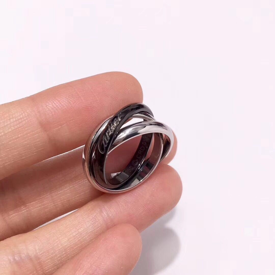 [Camiery] TRINITY 3.2MM RING BLACK CERAMIC