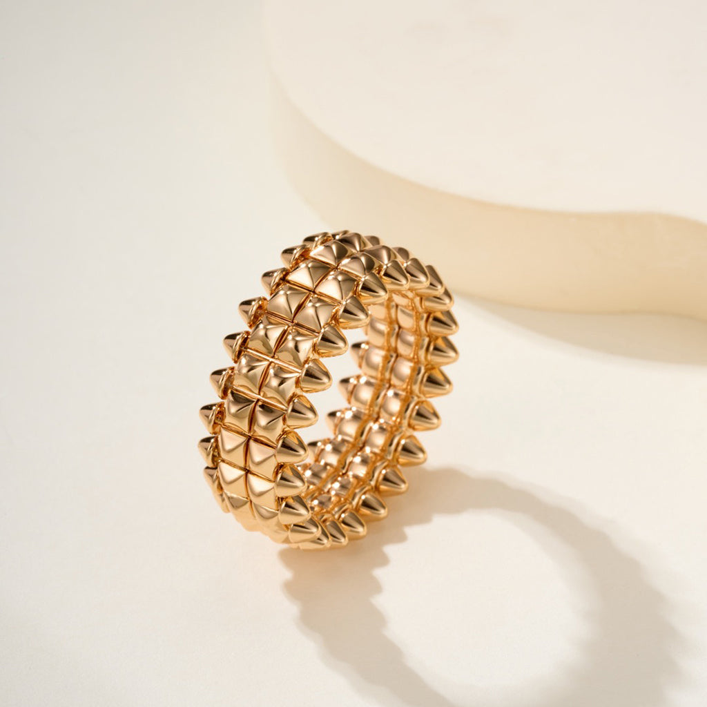[Camiery] CLASH 9.2MM DOUBLE ROW RING