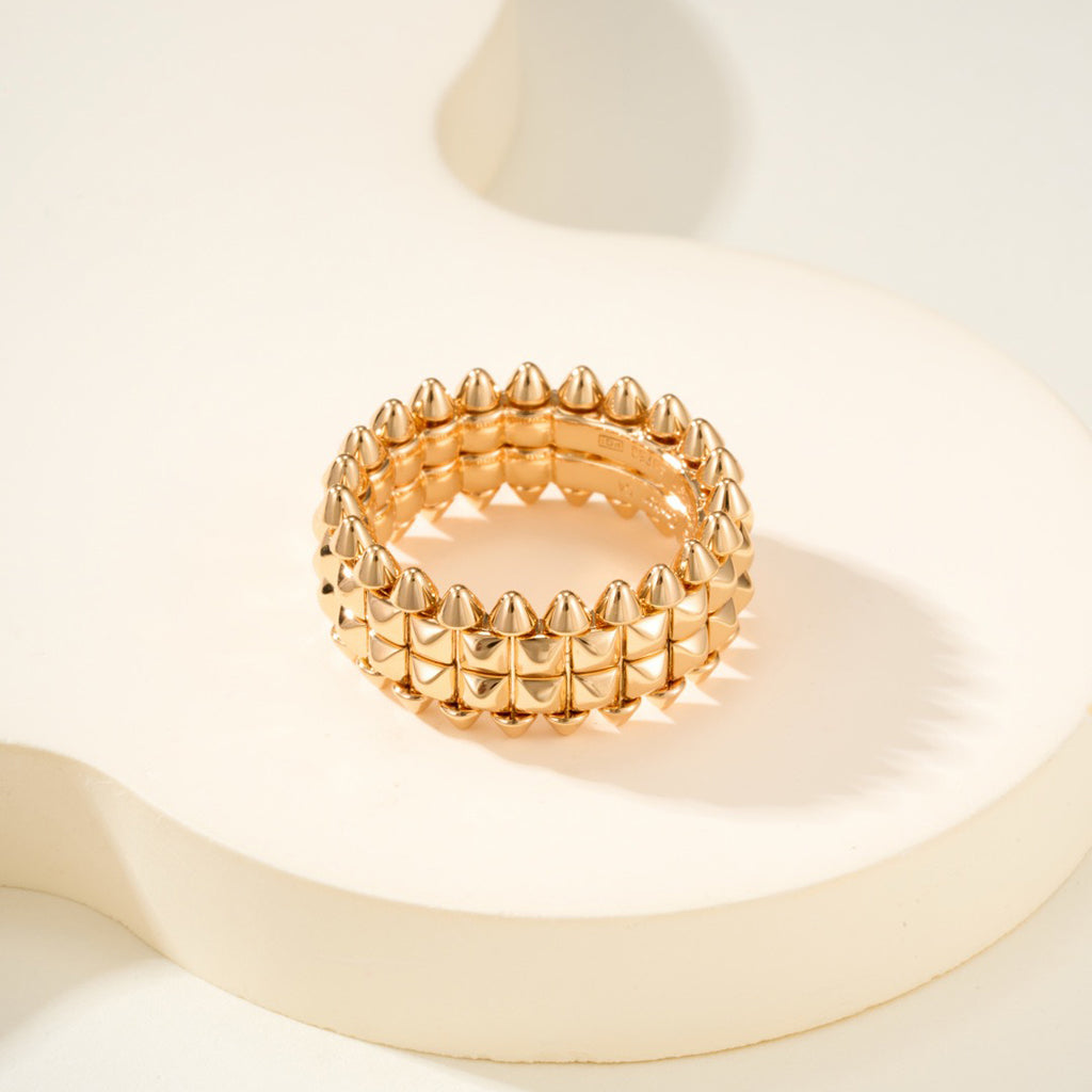 [Camiery] CLASH 9.2MM DOUBLE ROW RING