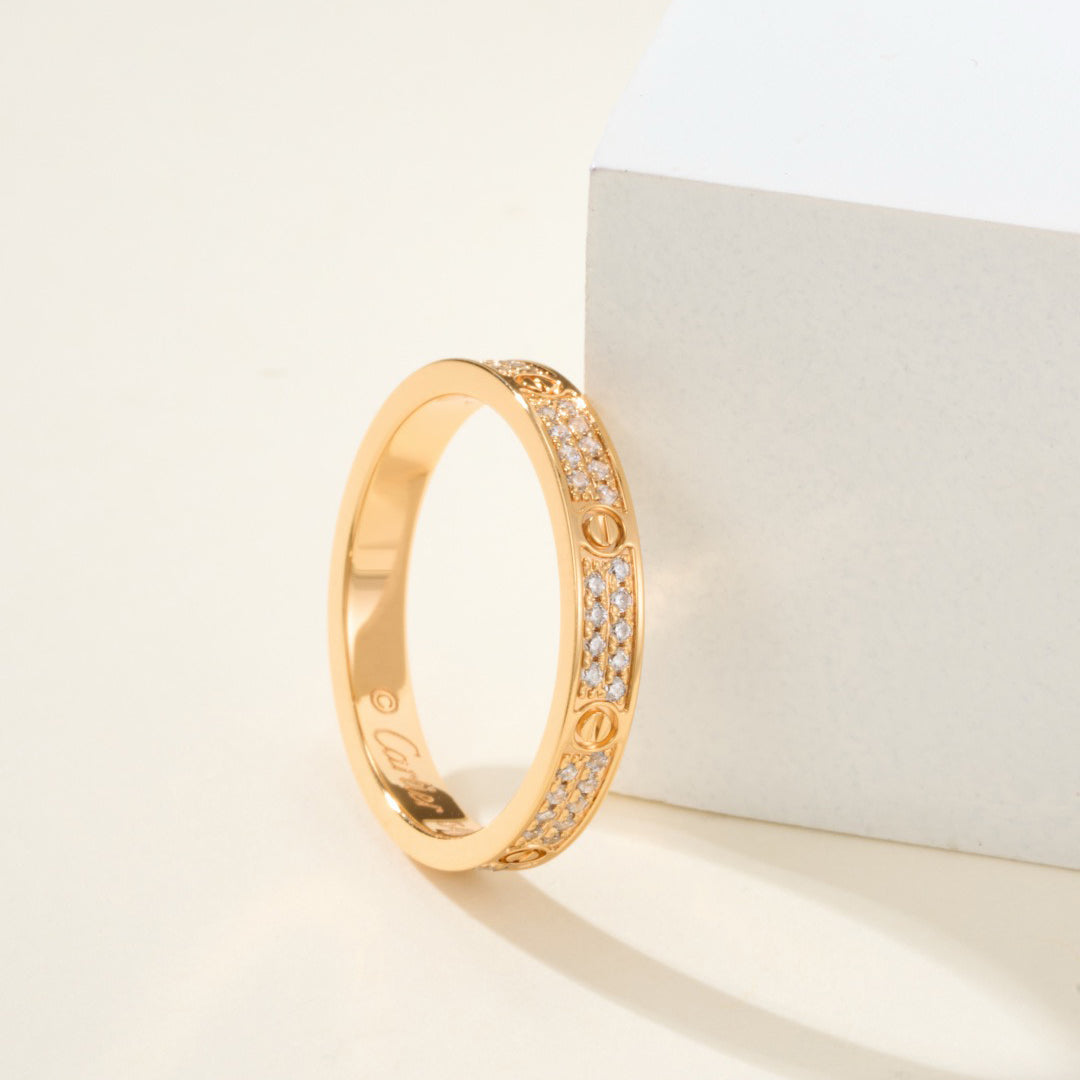 [Camiery] LOVE RING 2.65MM DIAMOND