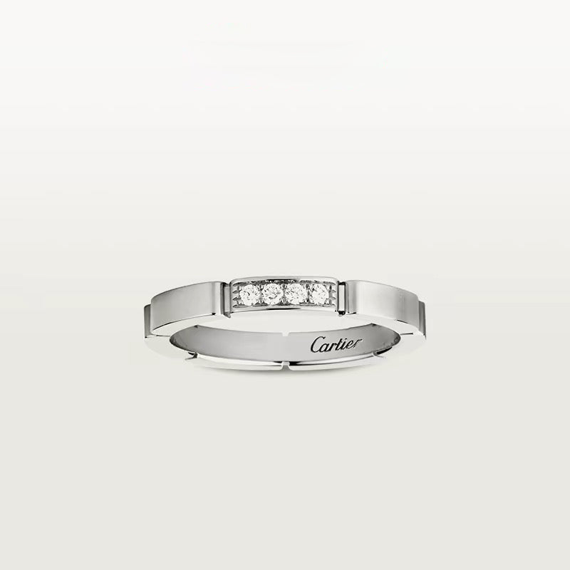 [Camiery] MAILLON PANTHERE 4 DIAMOND RING