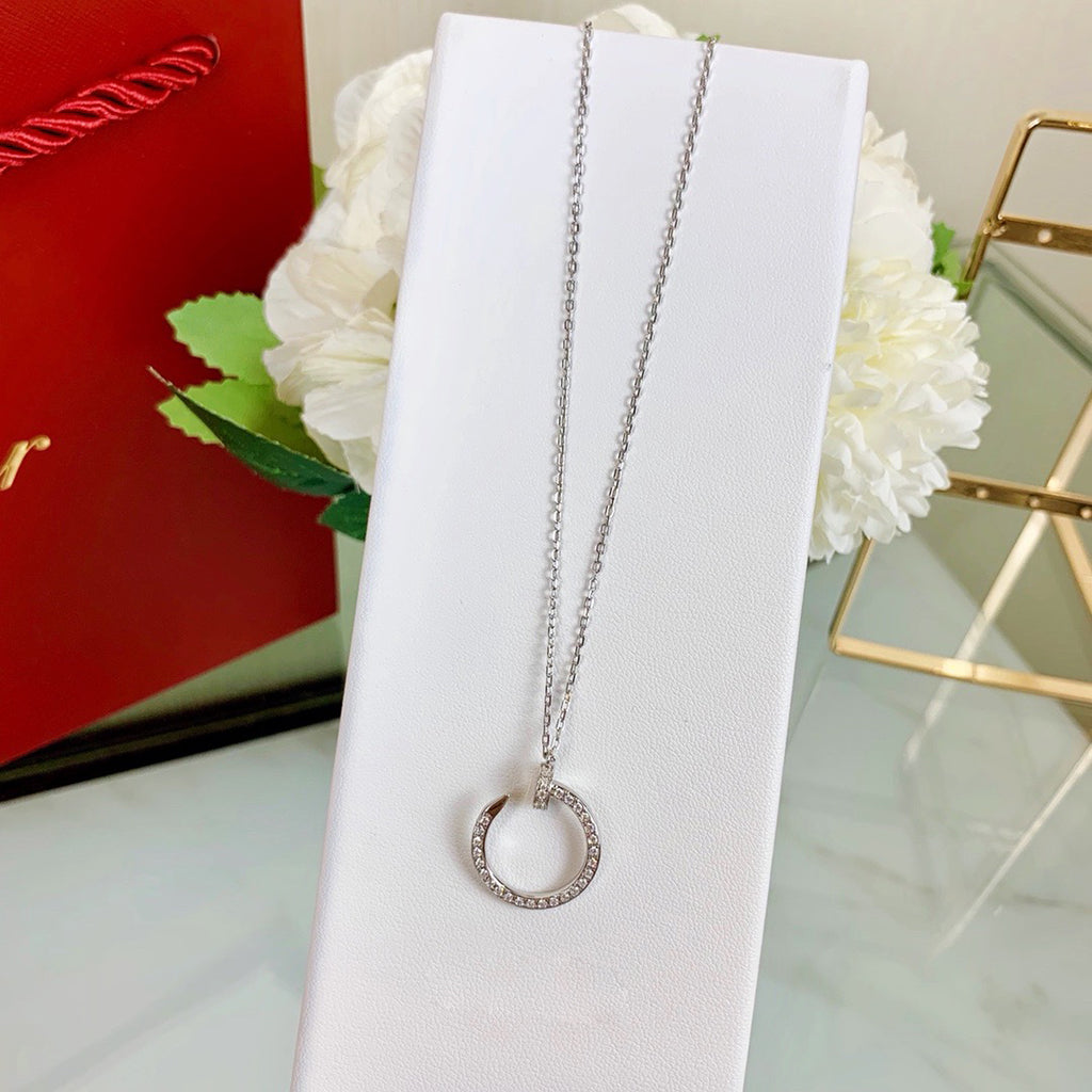 [Camiery] JUSTE NECKLACE FULL DIAMOND