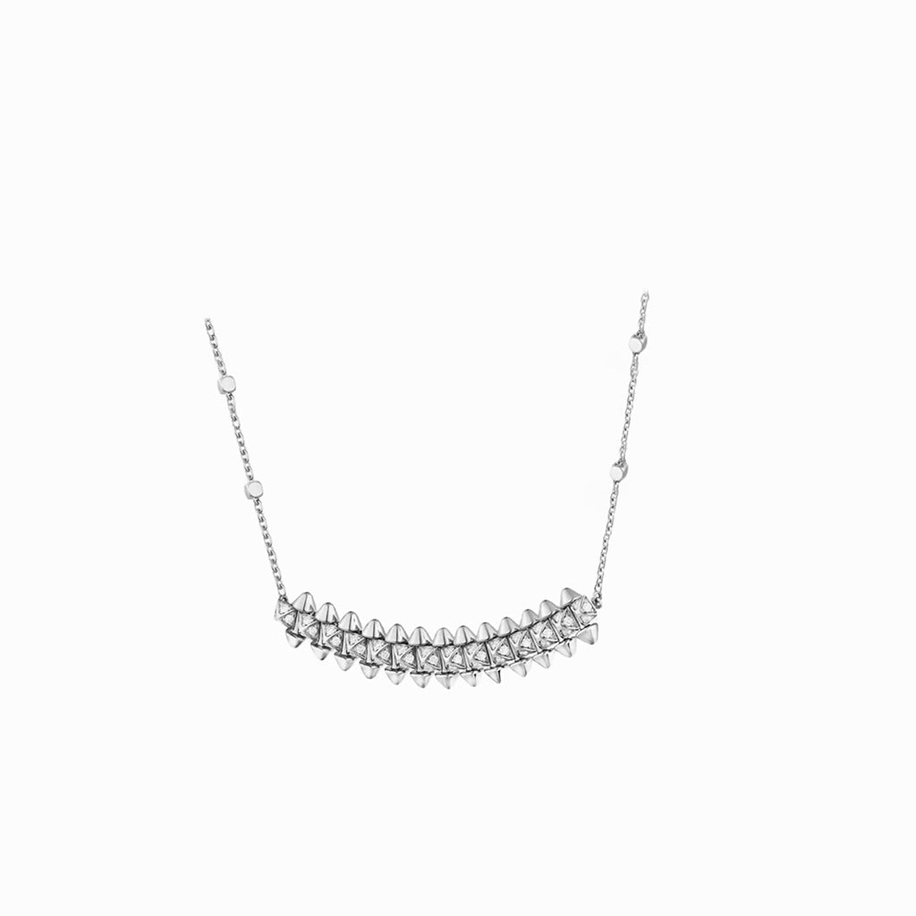 [Camiery] CLASH  SMALL FULL DIAMOND NECKLACE