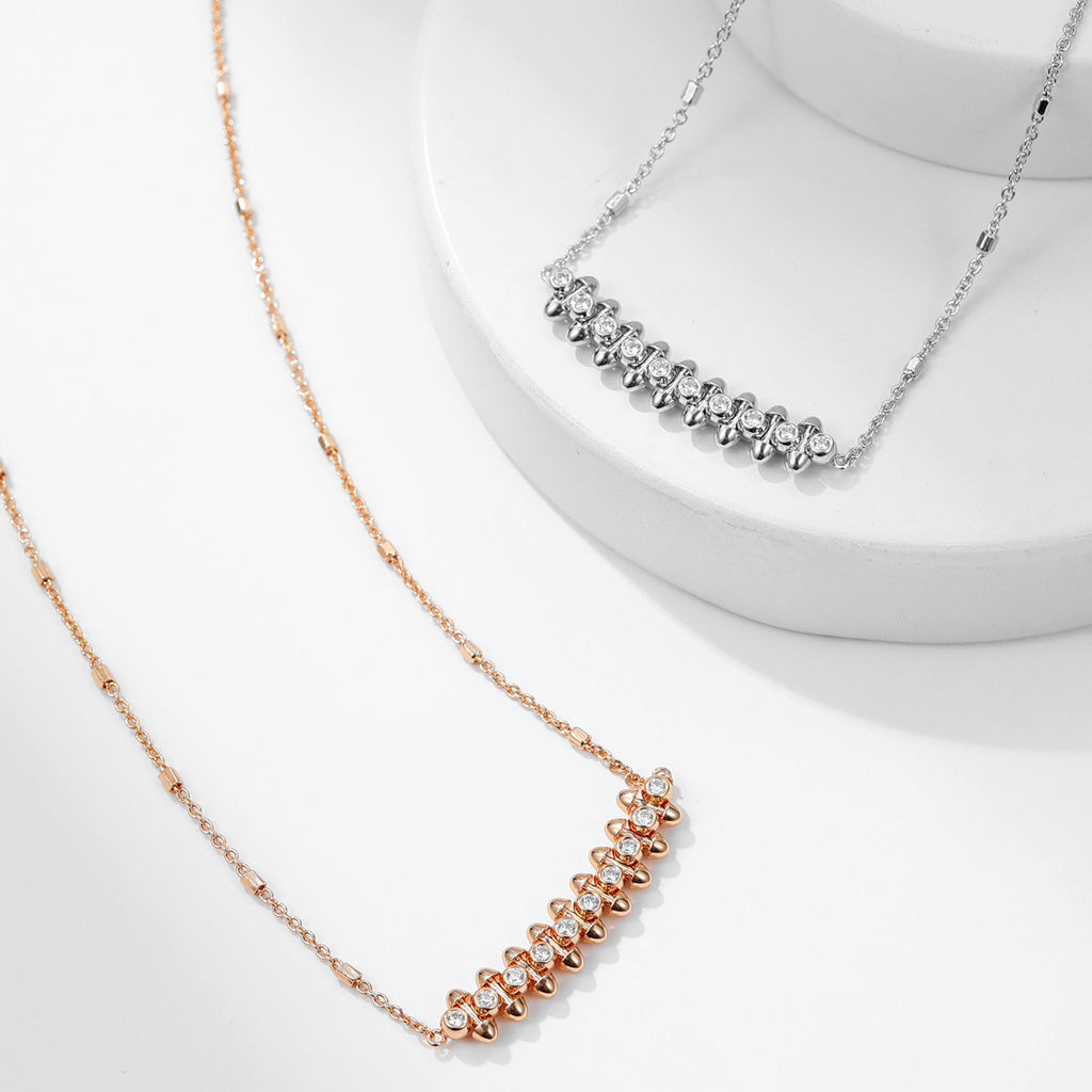 [Camiery] CLASH  MEDIUM DIAMOND NECKLACE