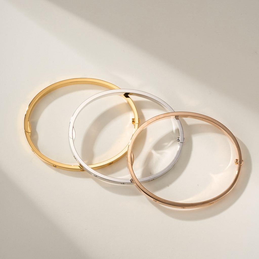 [Camiery] LOVE BRACELET 3.65MM 10 DIAMONDS