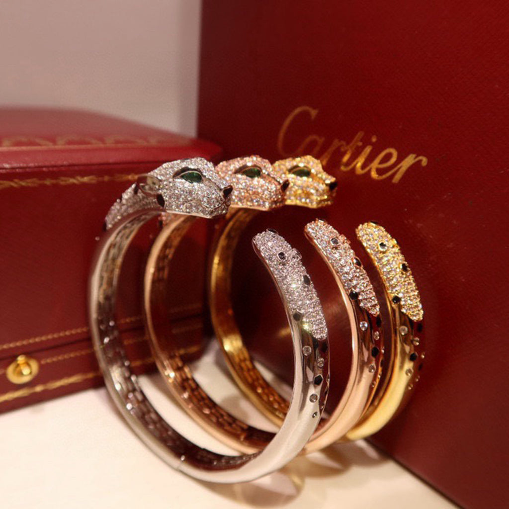 [Camiery] PANTHERE BIG BRACELET DIAMONDS