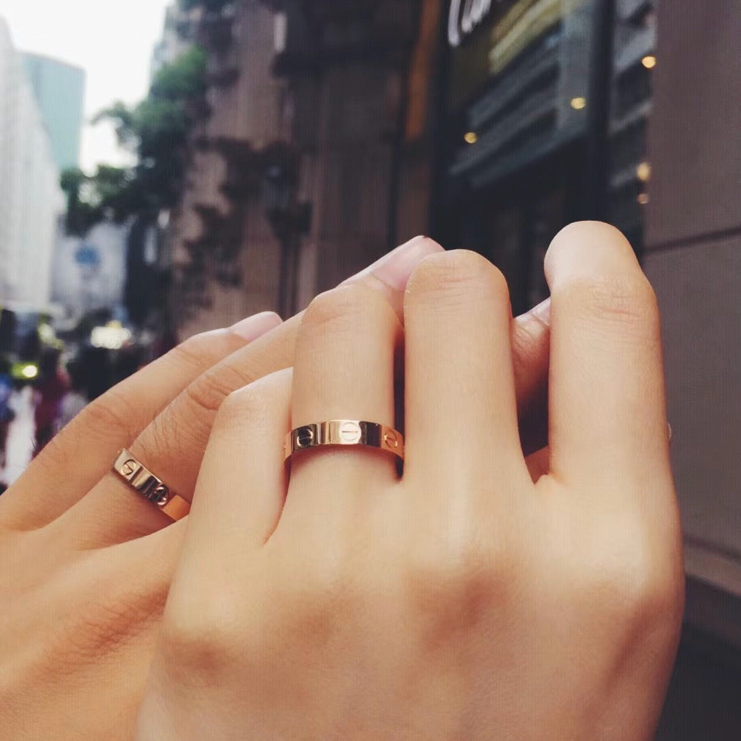 [Camiery] LOVE RING 3.6 MM NO DIAMOND