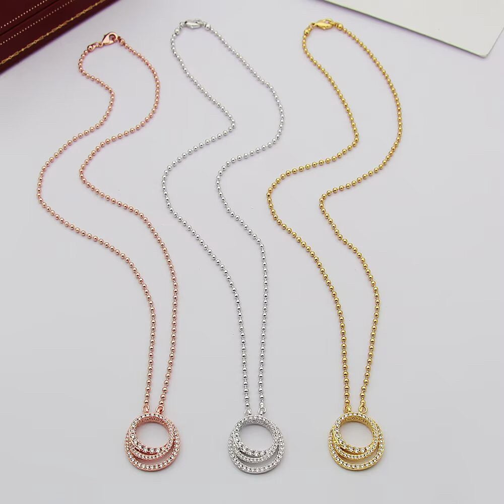 [Camiery] ETINCELLE  FULL DIAMOND NECKLACE