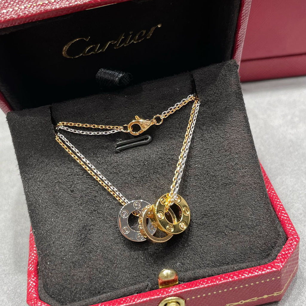 [Camiery] LOVE 6 DIAMOND PENDANT NECKLACE
