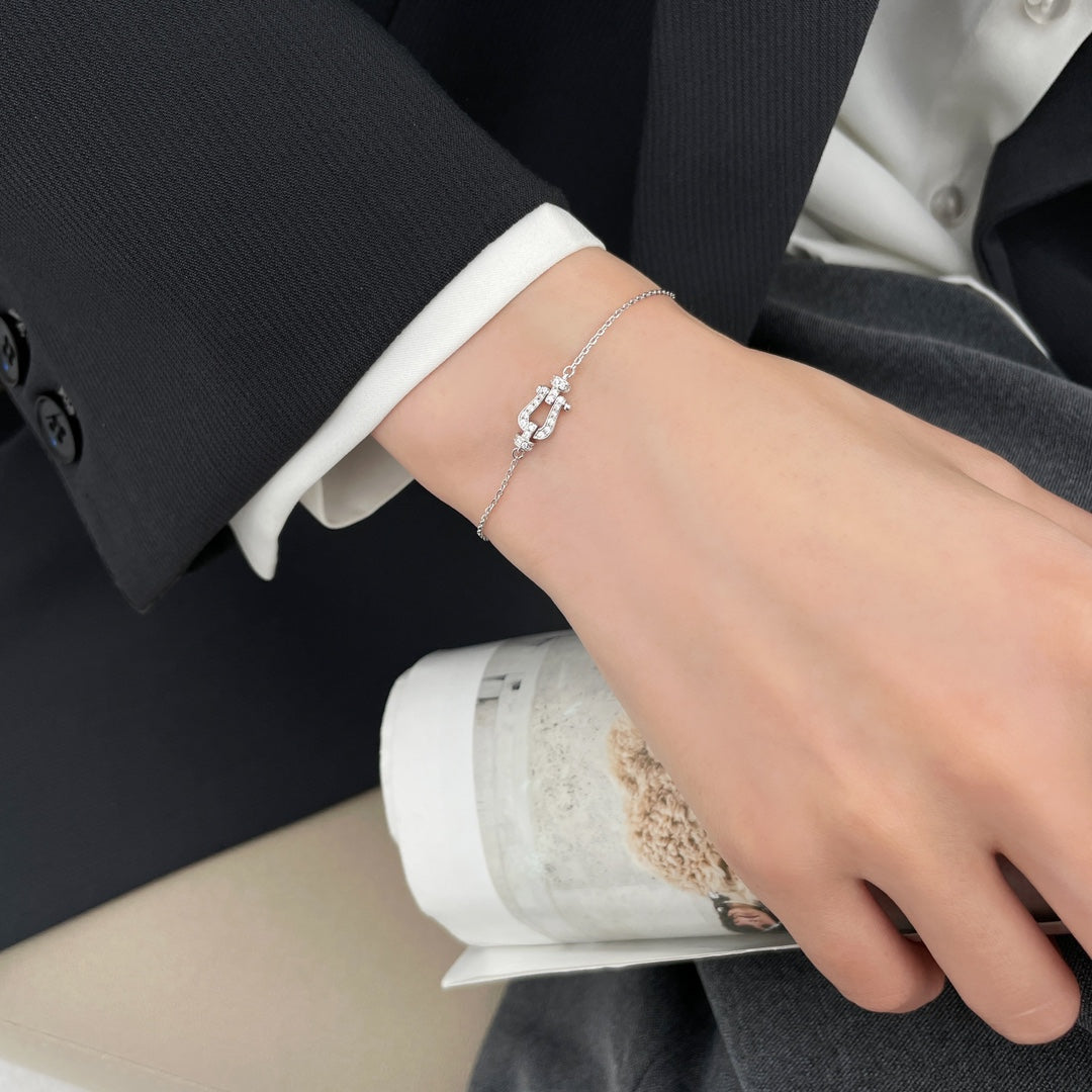 [CLOVER JEWELRY]FORCE 10 SMALL CHAIN BRACELET